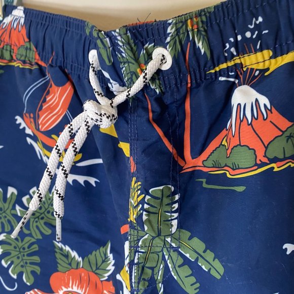 Qike Tribe Men's Patterned Swim Trunks - Picture 2 of 6